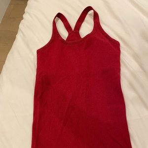 lululemon ribbed racerback tank top